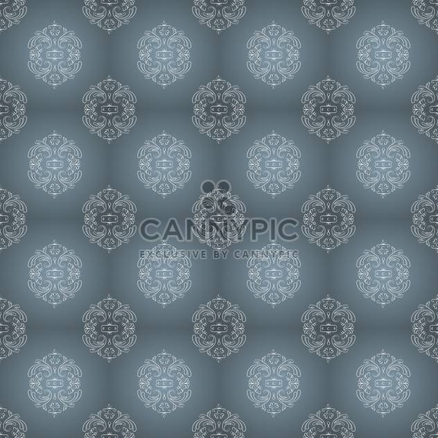 Vector vintage background with art floral pattern - Free vector #127028