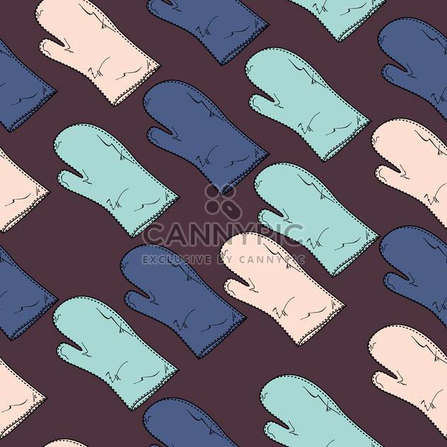 Vector background with gloves - vector gratuit #128168 