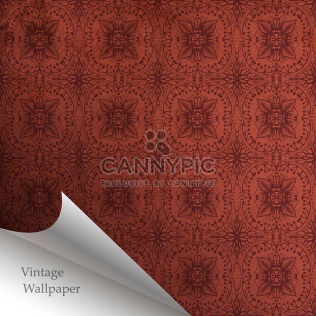 Vector wallpaper design with folded corner - vector #130868 gratis