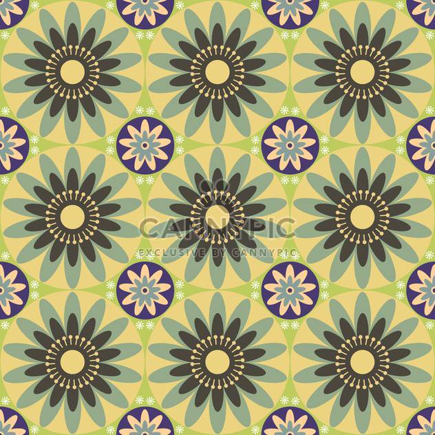 Green vector floral background - Free vector #132078