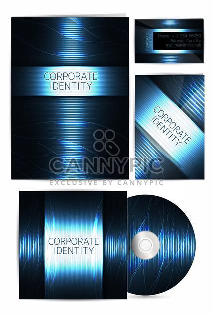 professional corporate identity covers - vector #132598 gratis