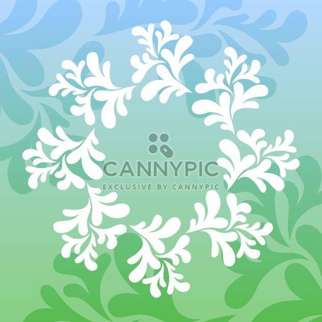 Vector illustration of beautiful natural floral background - vector gratuit #125748 