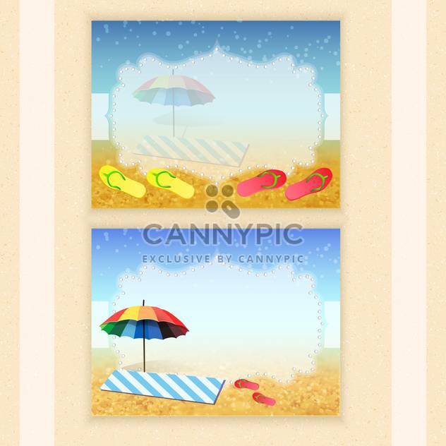 summer holidays vector background - Free vector #133738