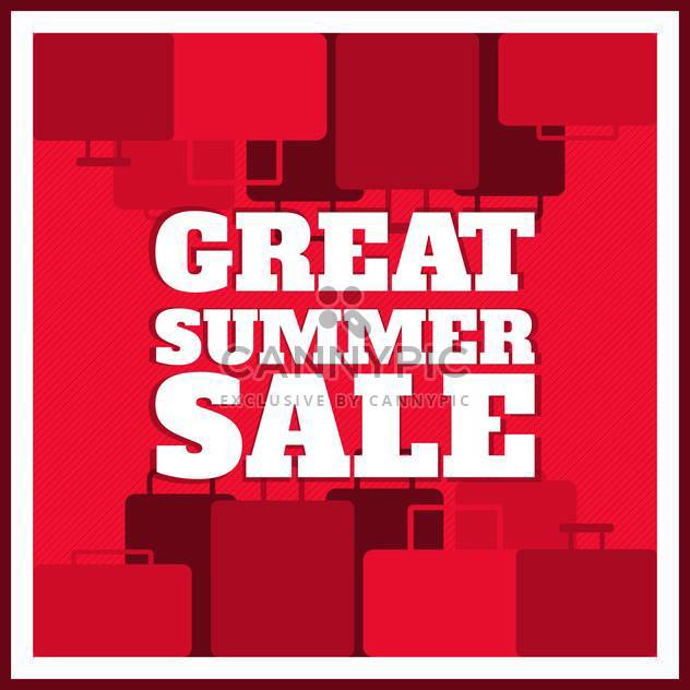 shopping sale poster background - vector #134108 gratis