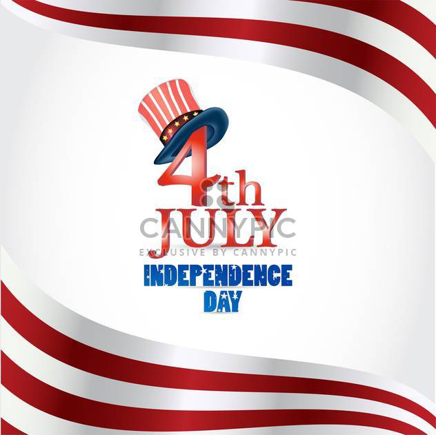 american independence day symbols - Free vector #134528